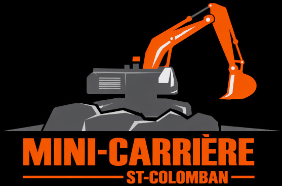 Pelle mécanique pour excavation – Mini-Carrière Saint-Colomban